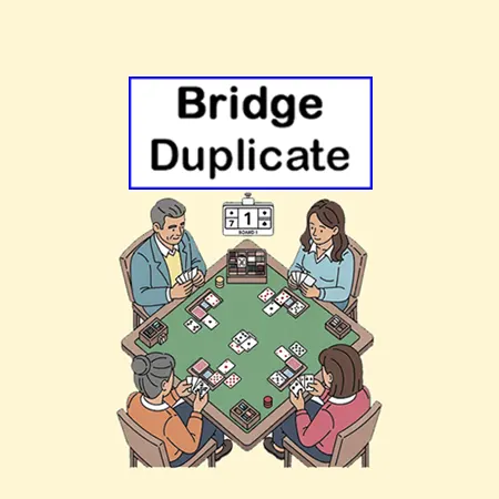 playing bridge